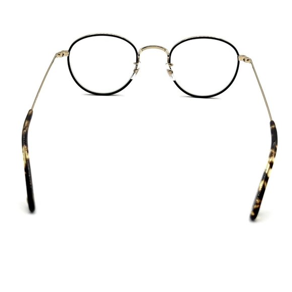 Garrett Leight GLCO Unisex Paloma Matte Black-Gold Eyeglasses New  - Picture 4 of 5